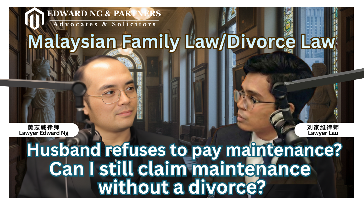 What Can You Do If Your Husband Refuses to Pay Maintenance？