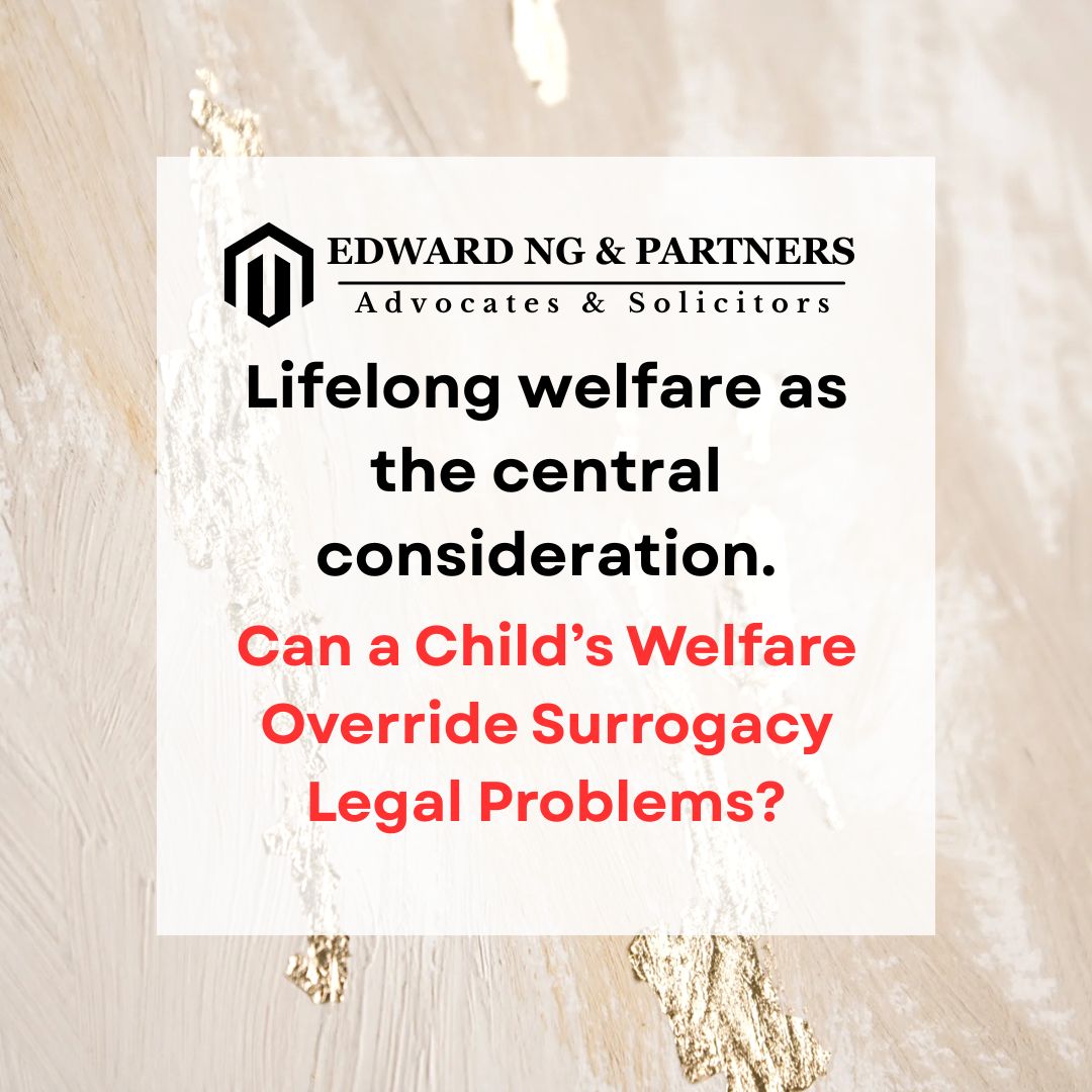 LIFELONG WELFARE AS THE CENTRALCONSIDERATION