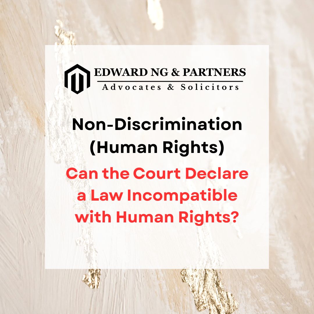 NON-DISCRIMINATION (HUMAN RIGHTS)