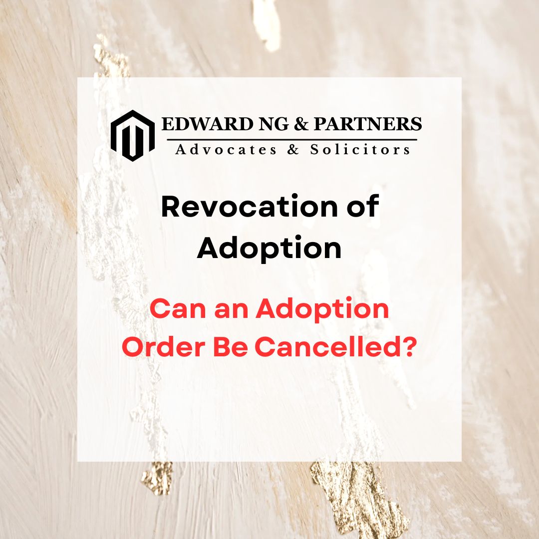 REVOCATION OF ADOPTION