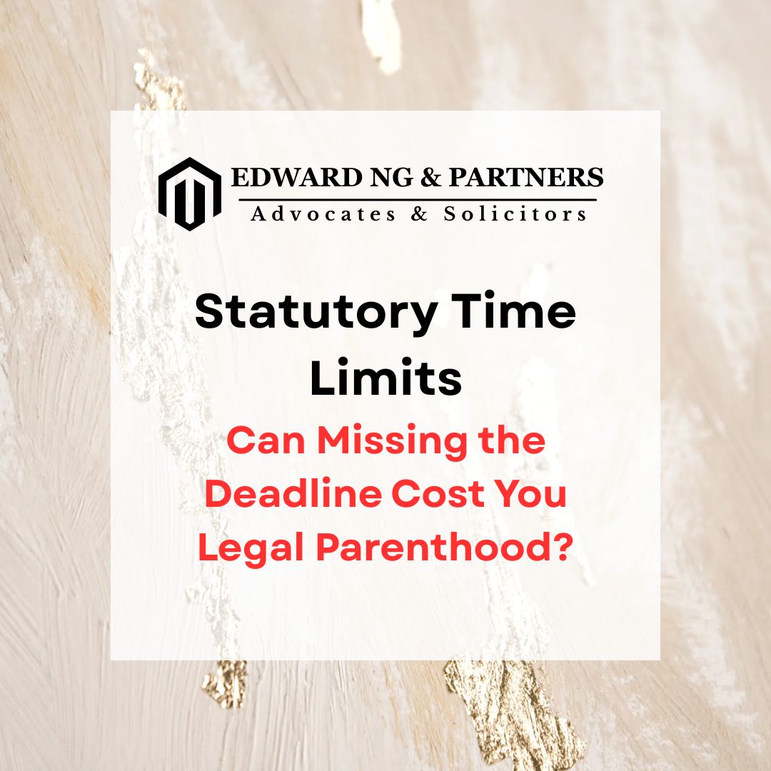 STATUTORY TIME LIMITS