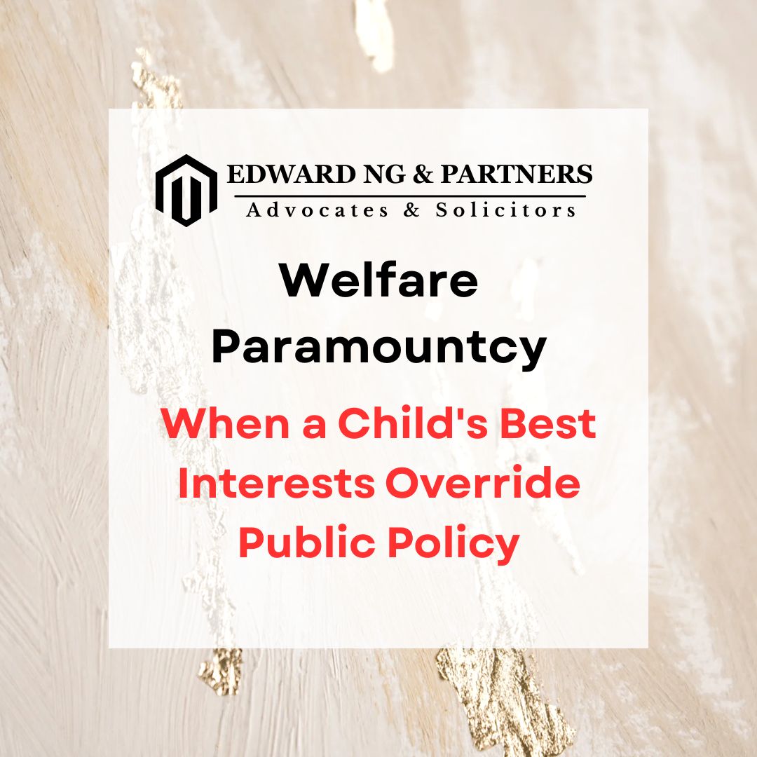 WELFARE PARAMOUNTCY