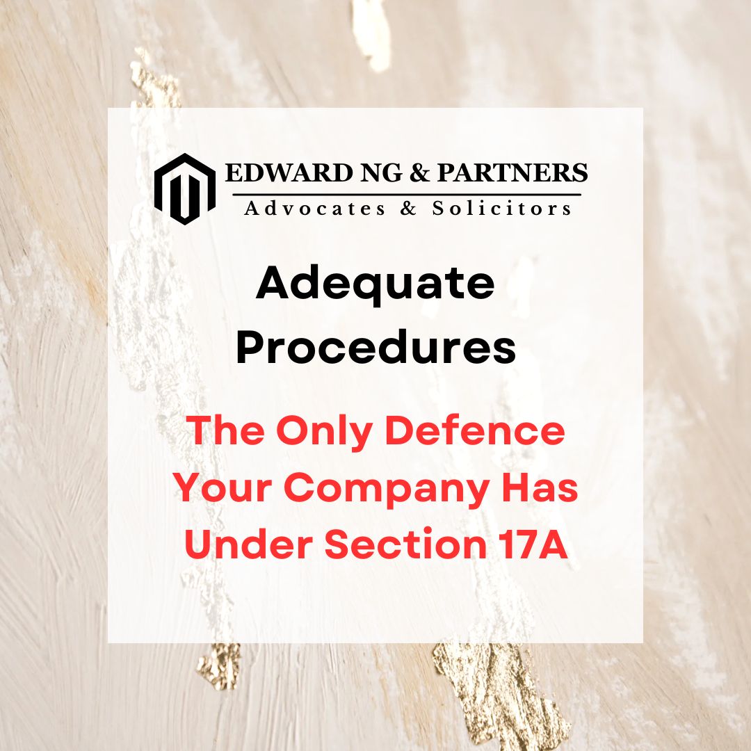 Adequate Procedures Defence