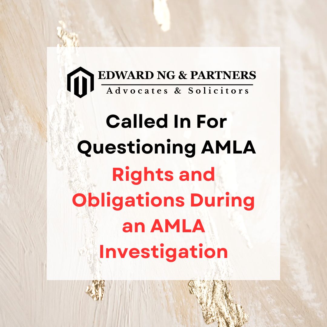 Called In For Questioning AMLA