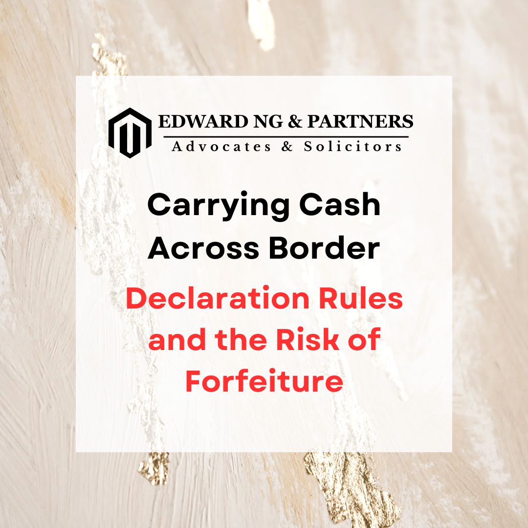 Carrying Cash Across Border