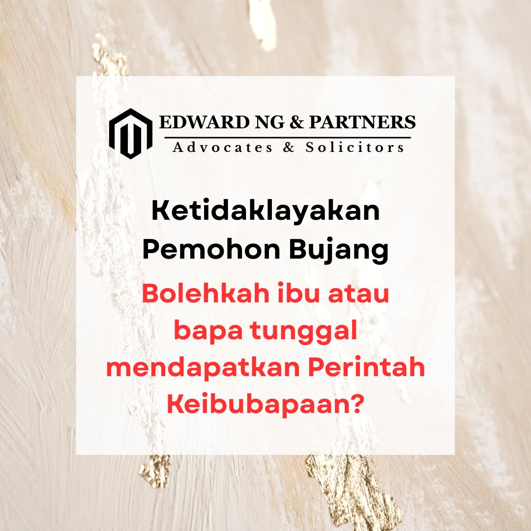 Ketidaklayakan Pemohon Bujang (Kes UK)