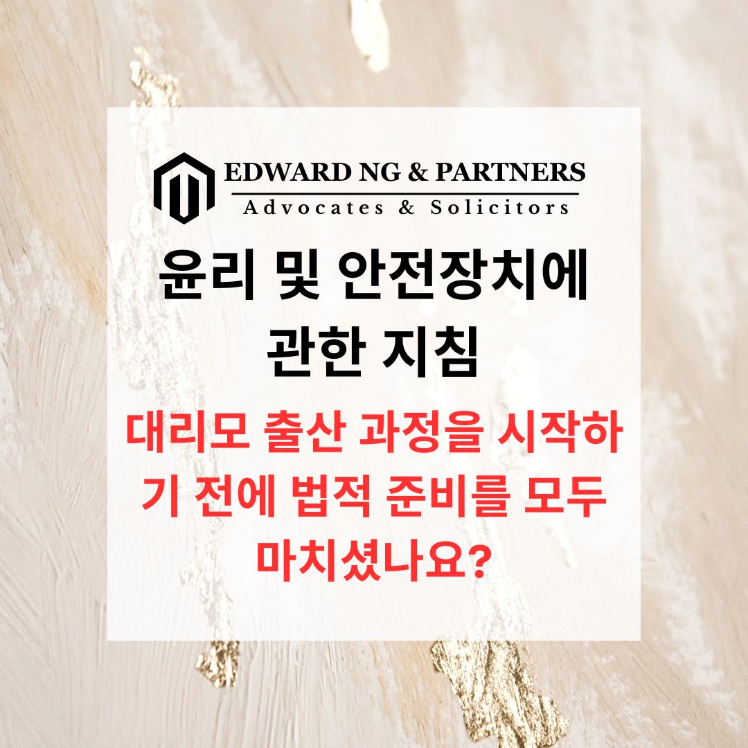 윤리 및 보호 조치 지침 (영국 사례 연구)